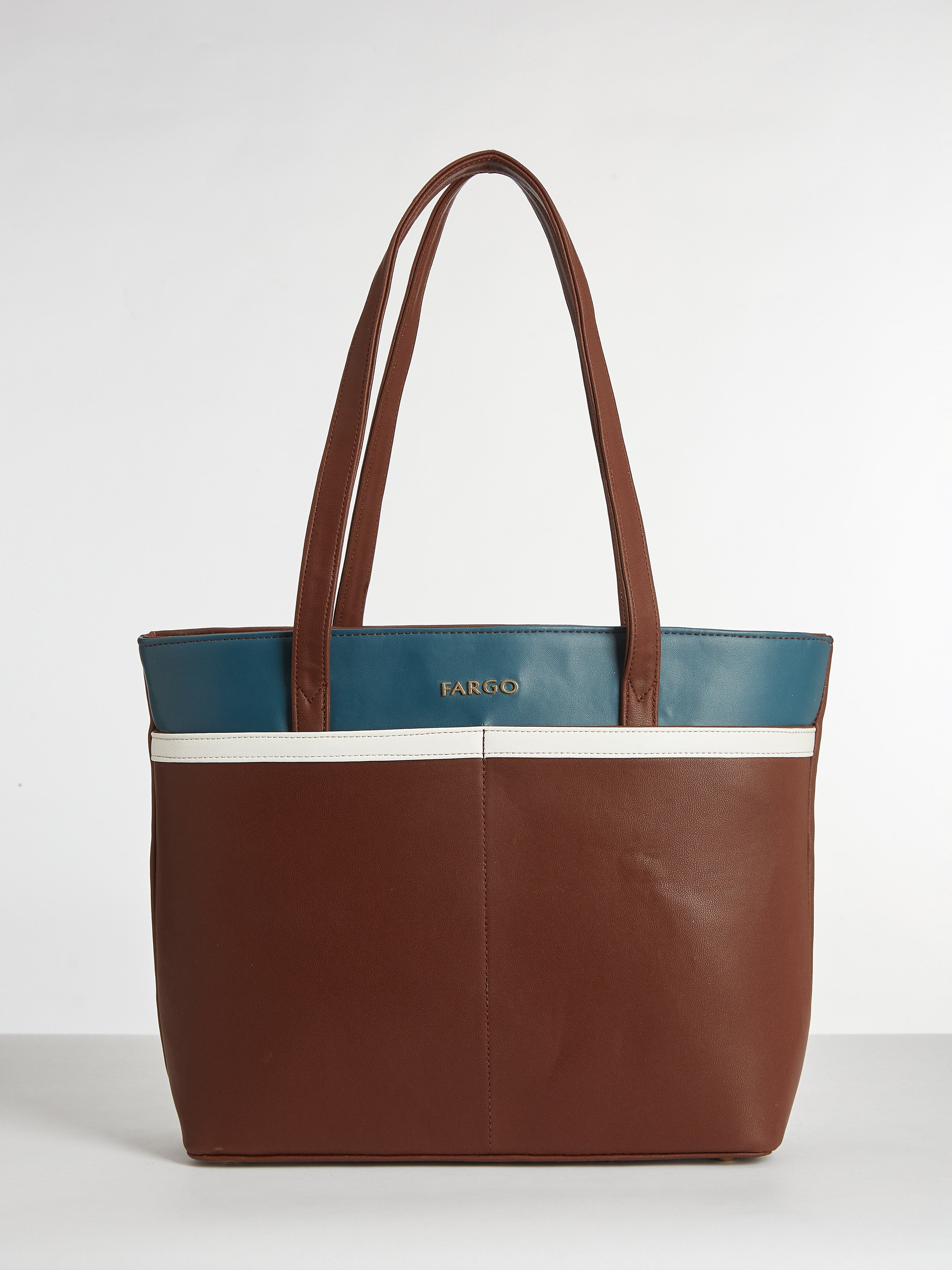 Stride Brown Tote Bag for Women