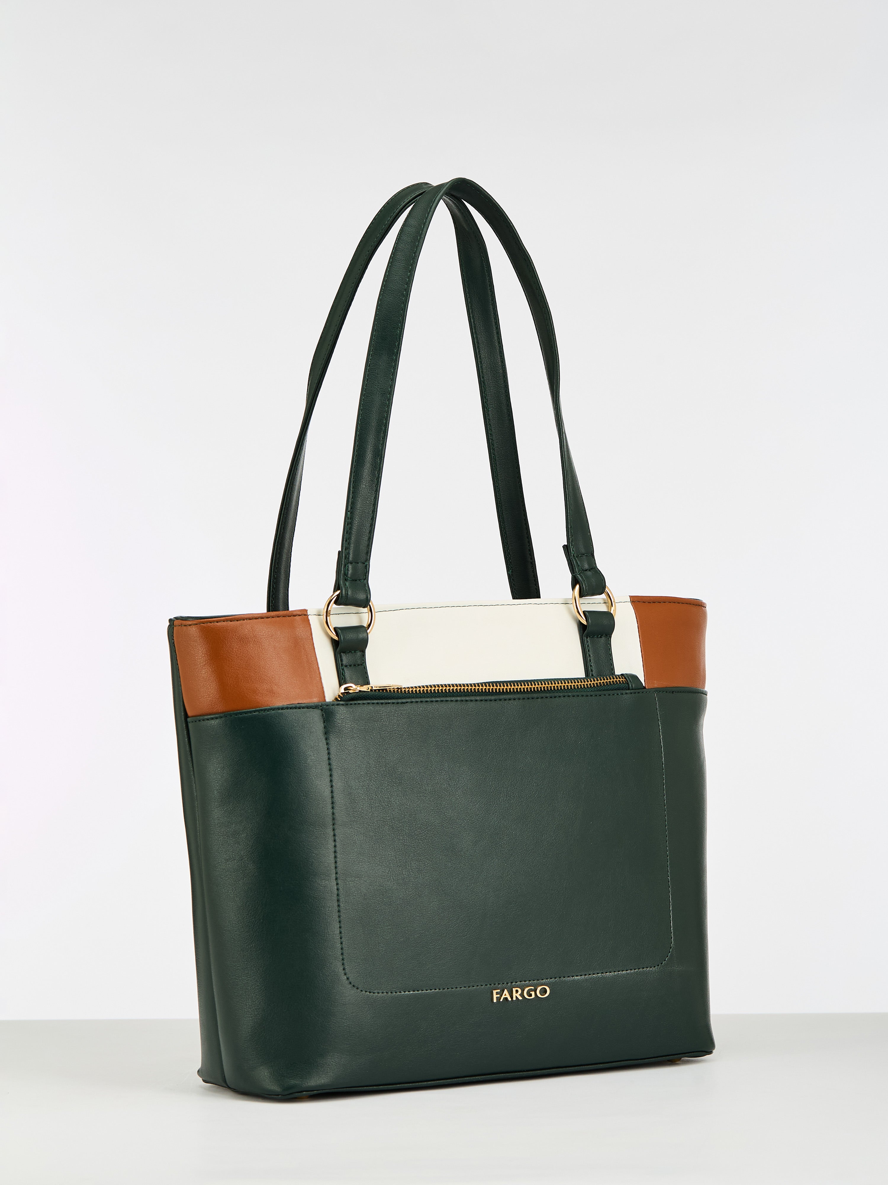 Trivana Green Tote Bag for Women