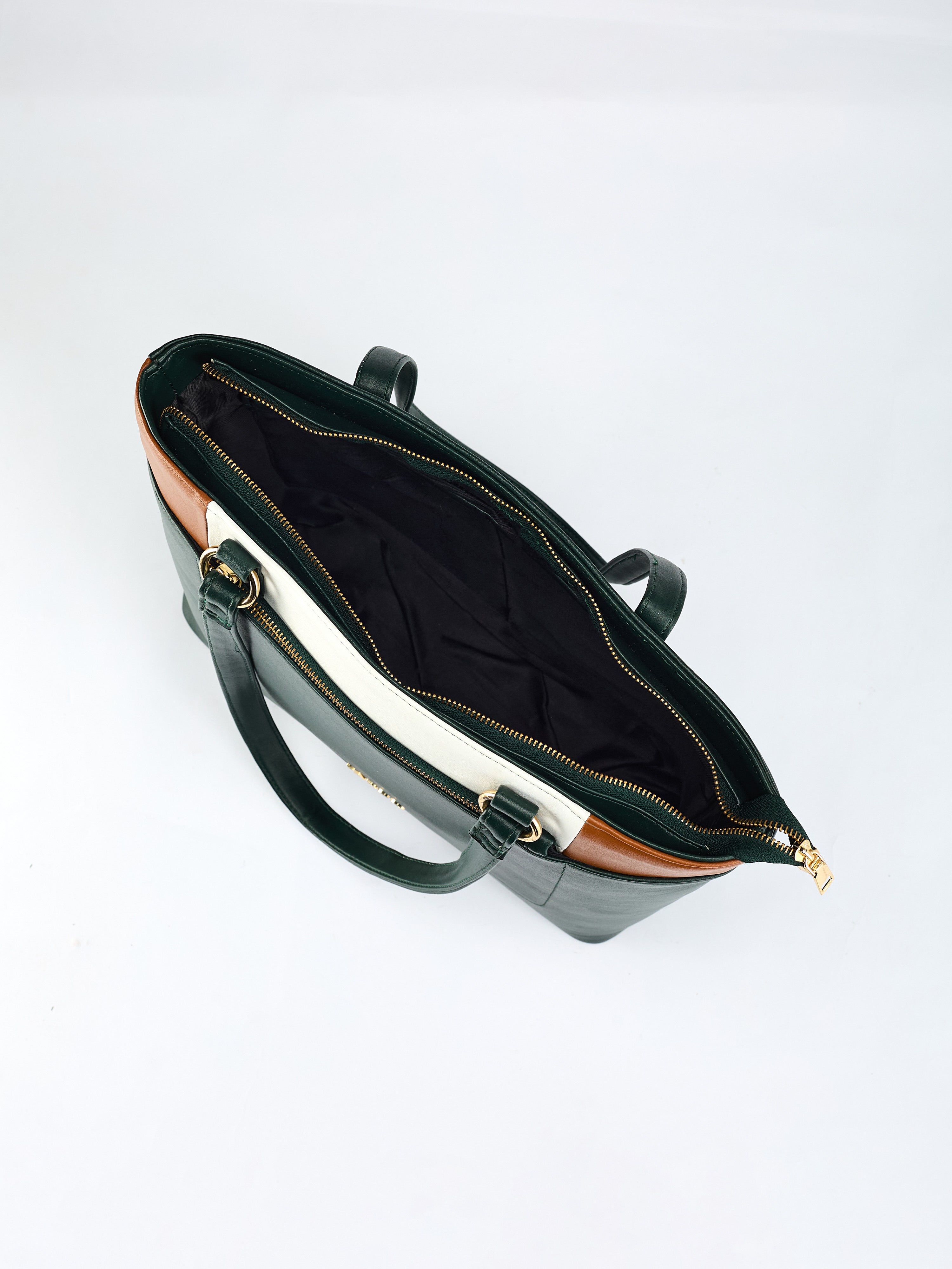 Trivana Green Tote Bag for Women