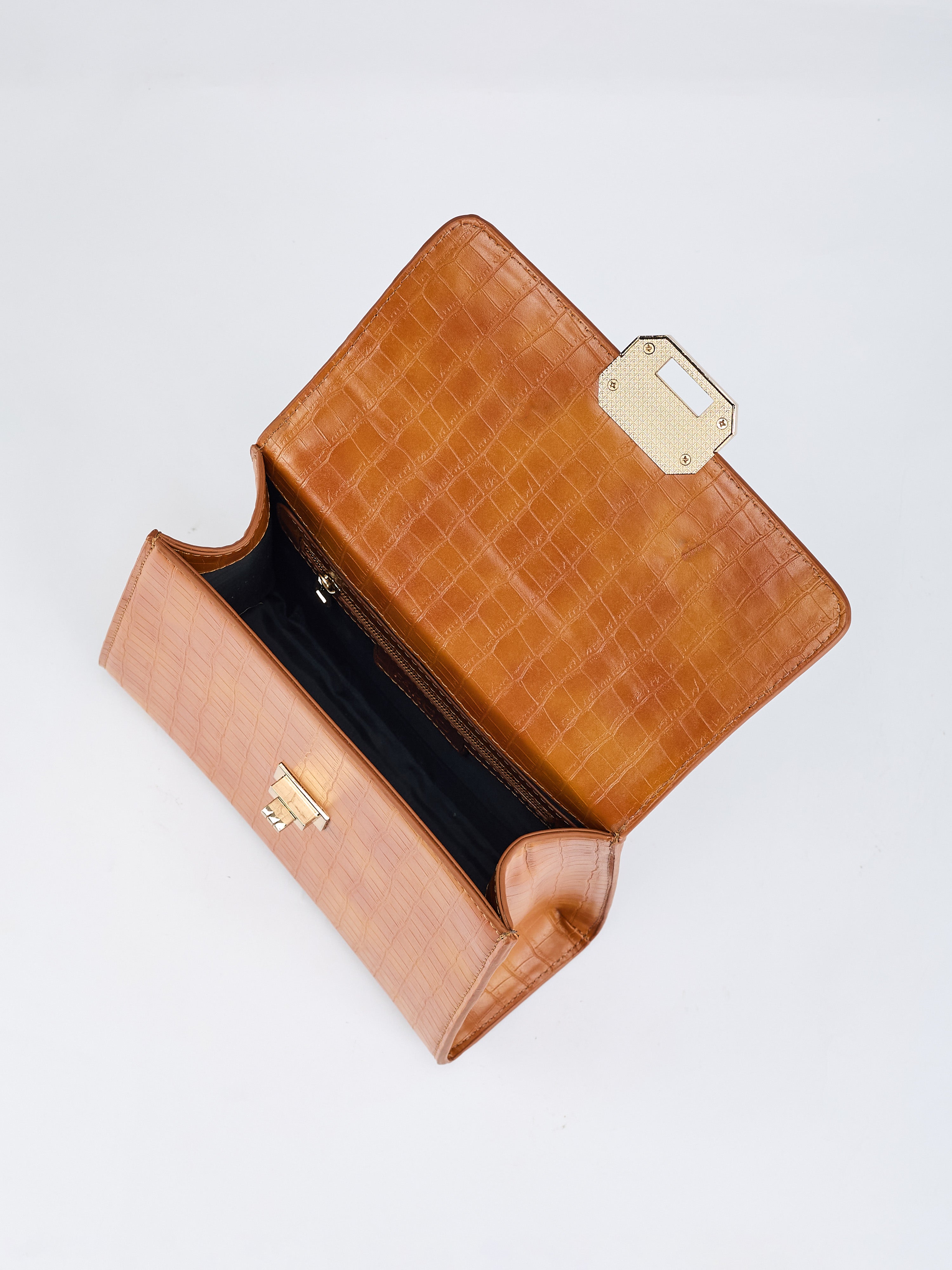 Dynasty Croco Handbag for Women