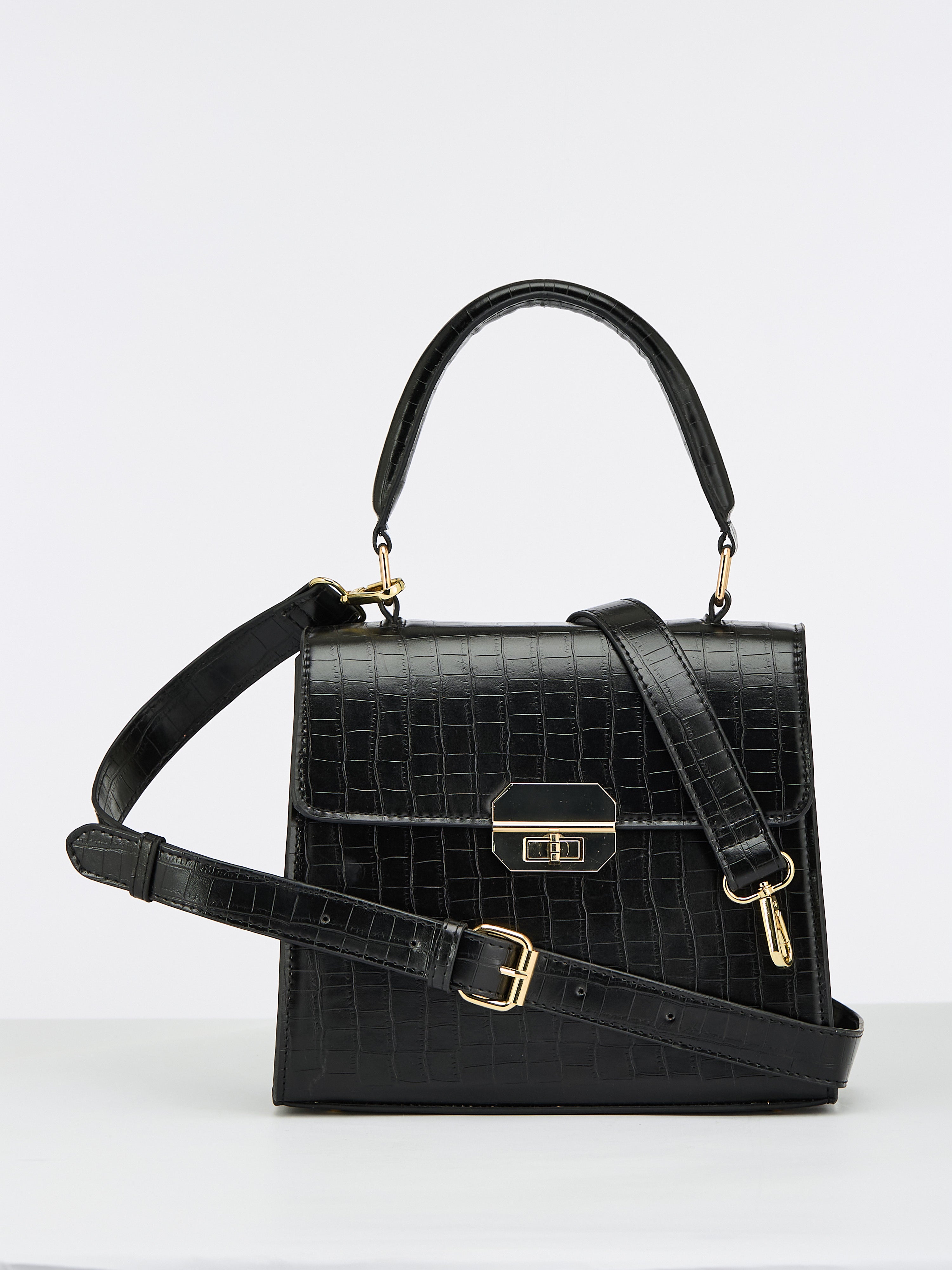 Dynasty Croco Handbag for Women