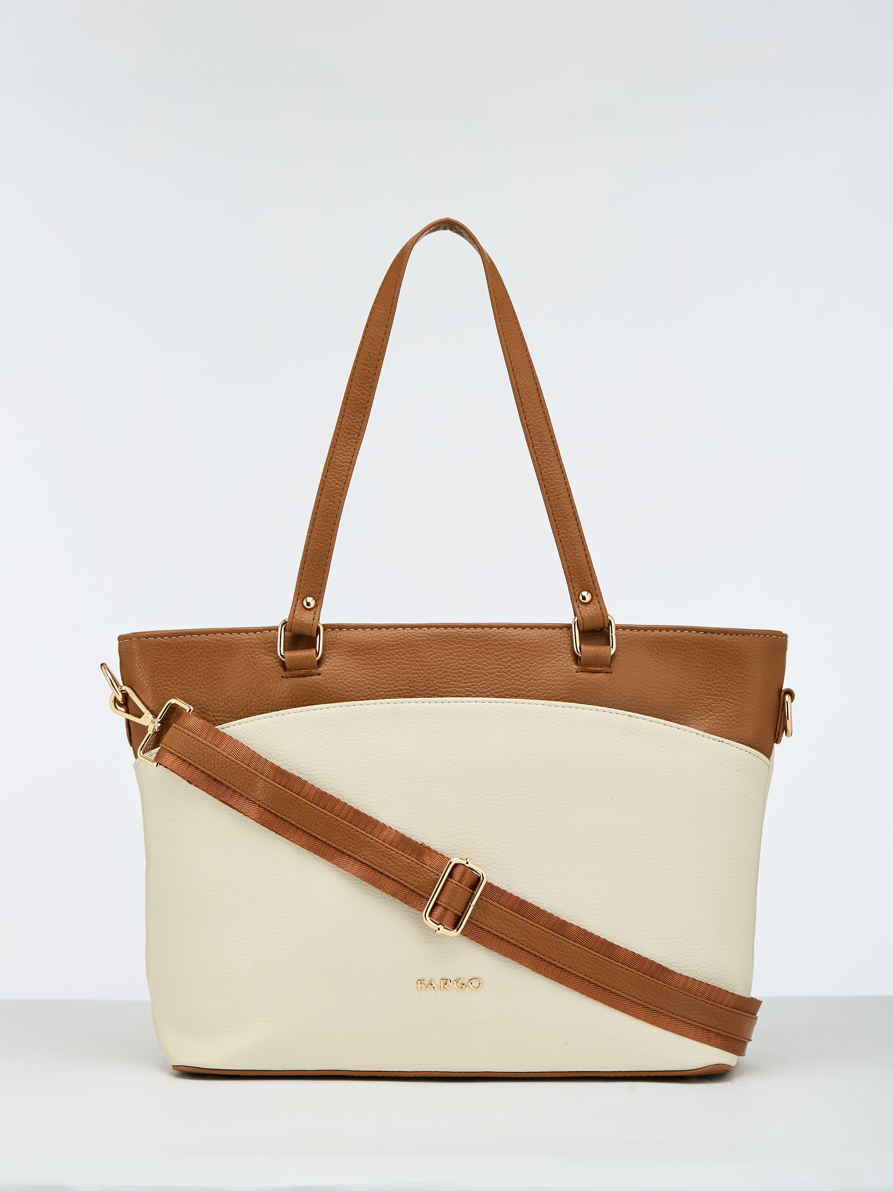 Arden Beige Tote Bag for Women