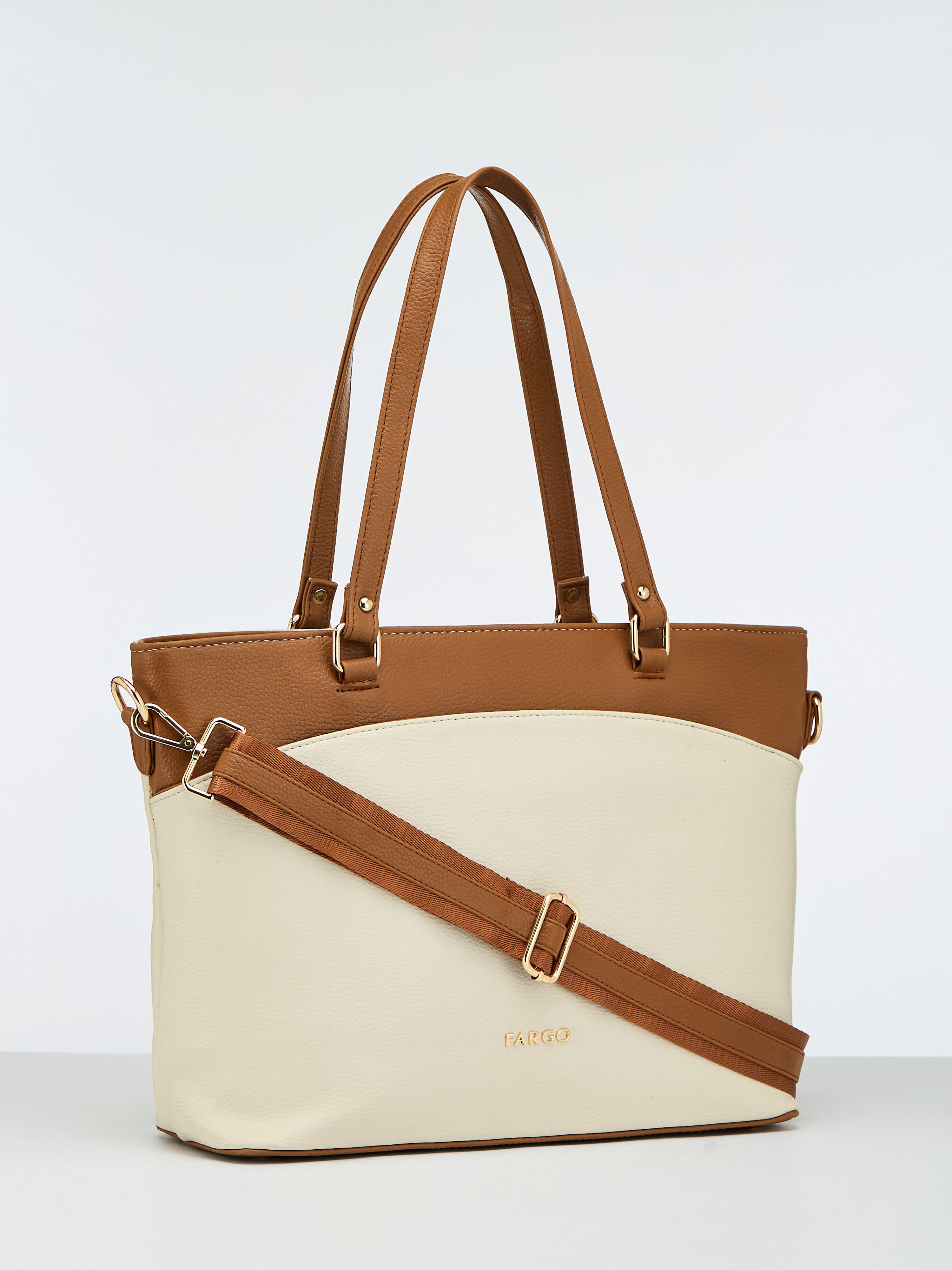 Arden Beige Tote Bag for Women