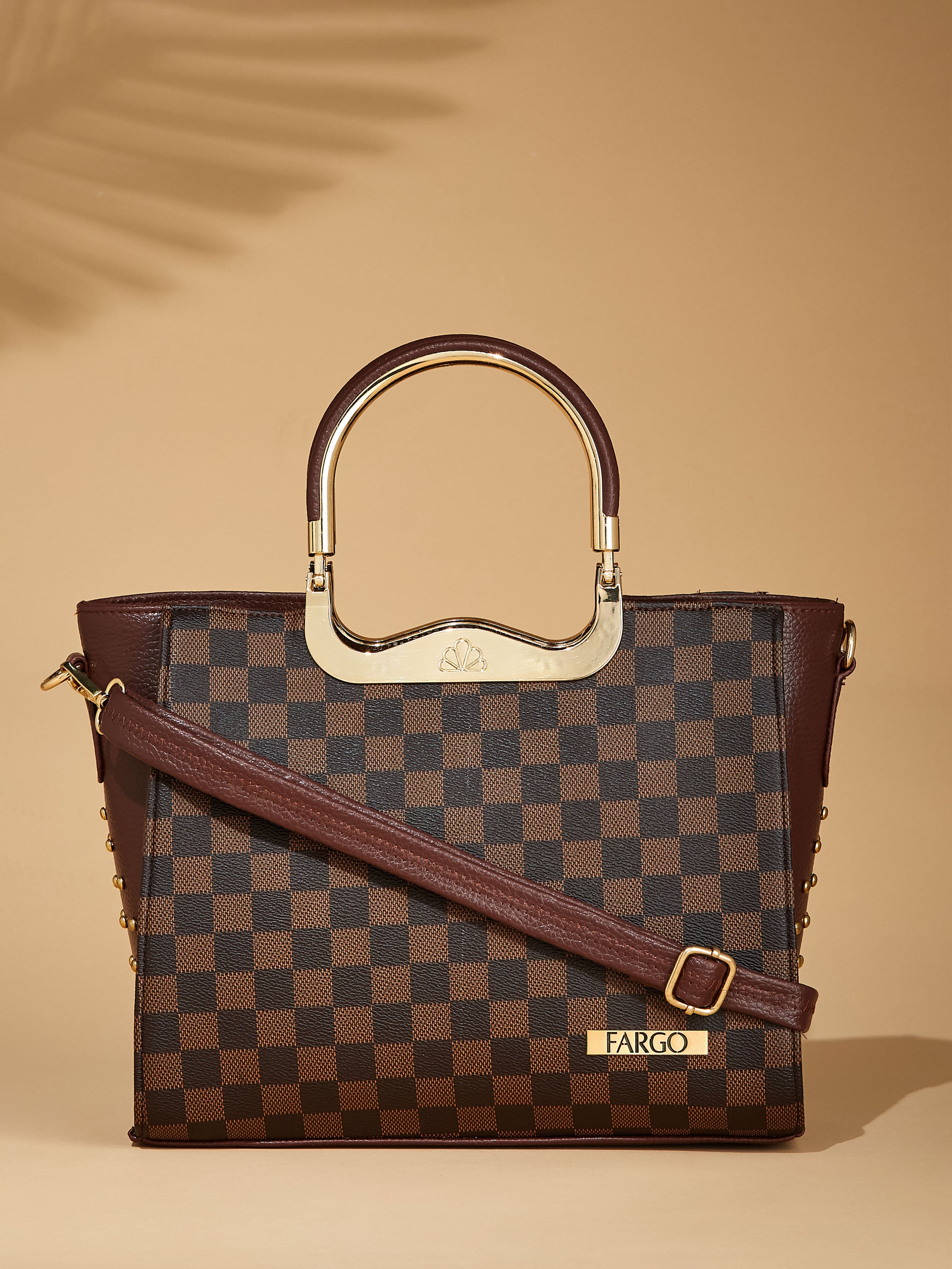 Vegan Leather Brown Women's Tote