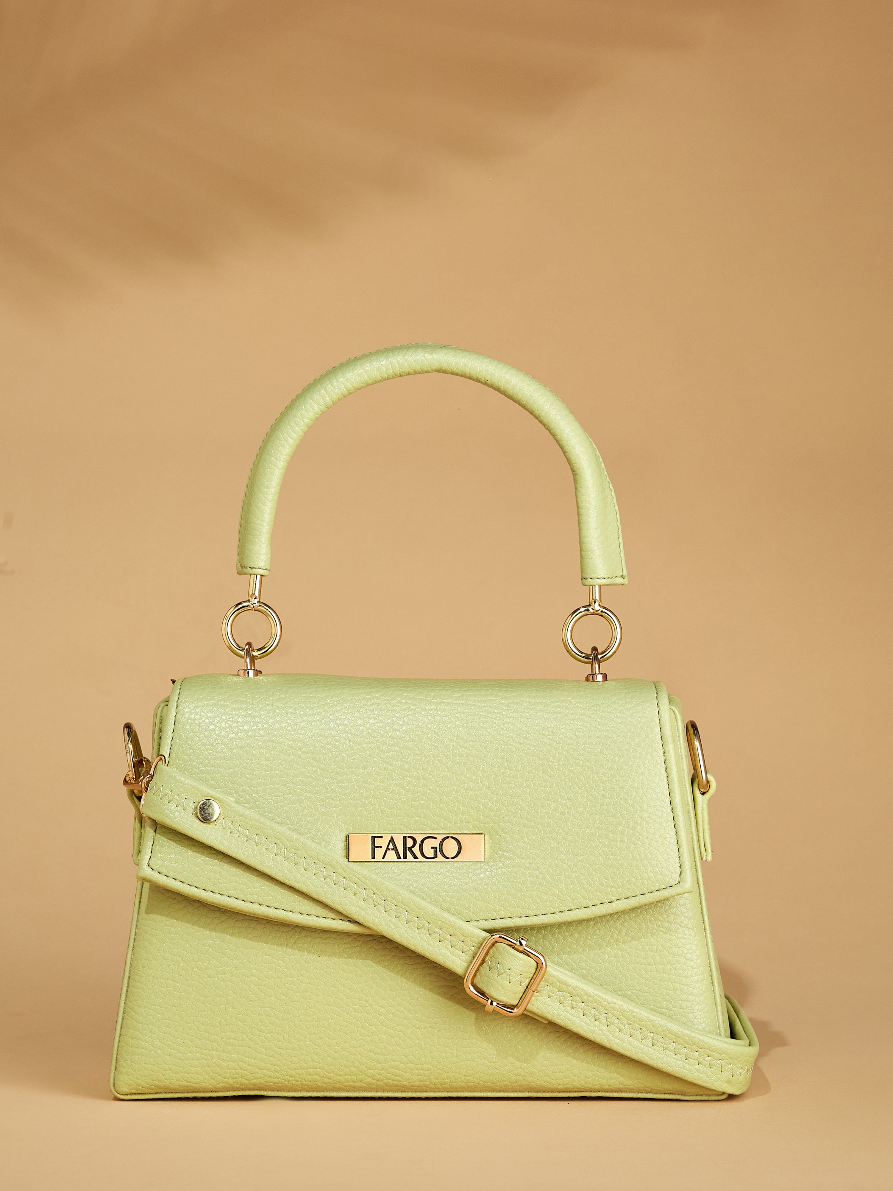 Vegan Leather Green Women's Mini Handbag