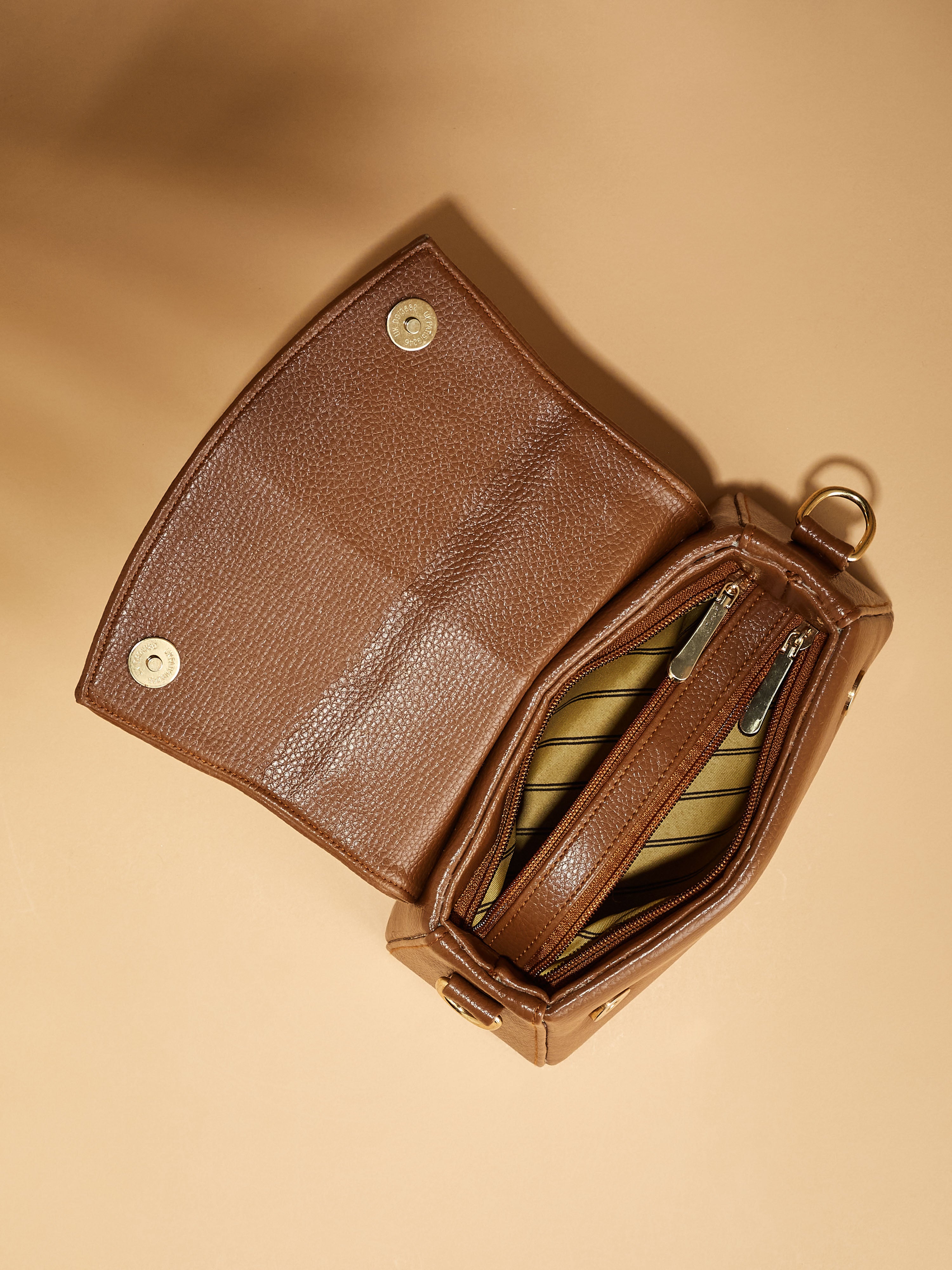 Vegan Leather Tan Women's Handbag