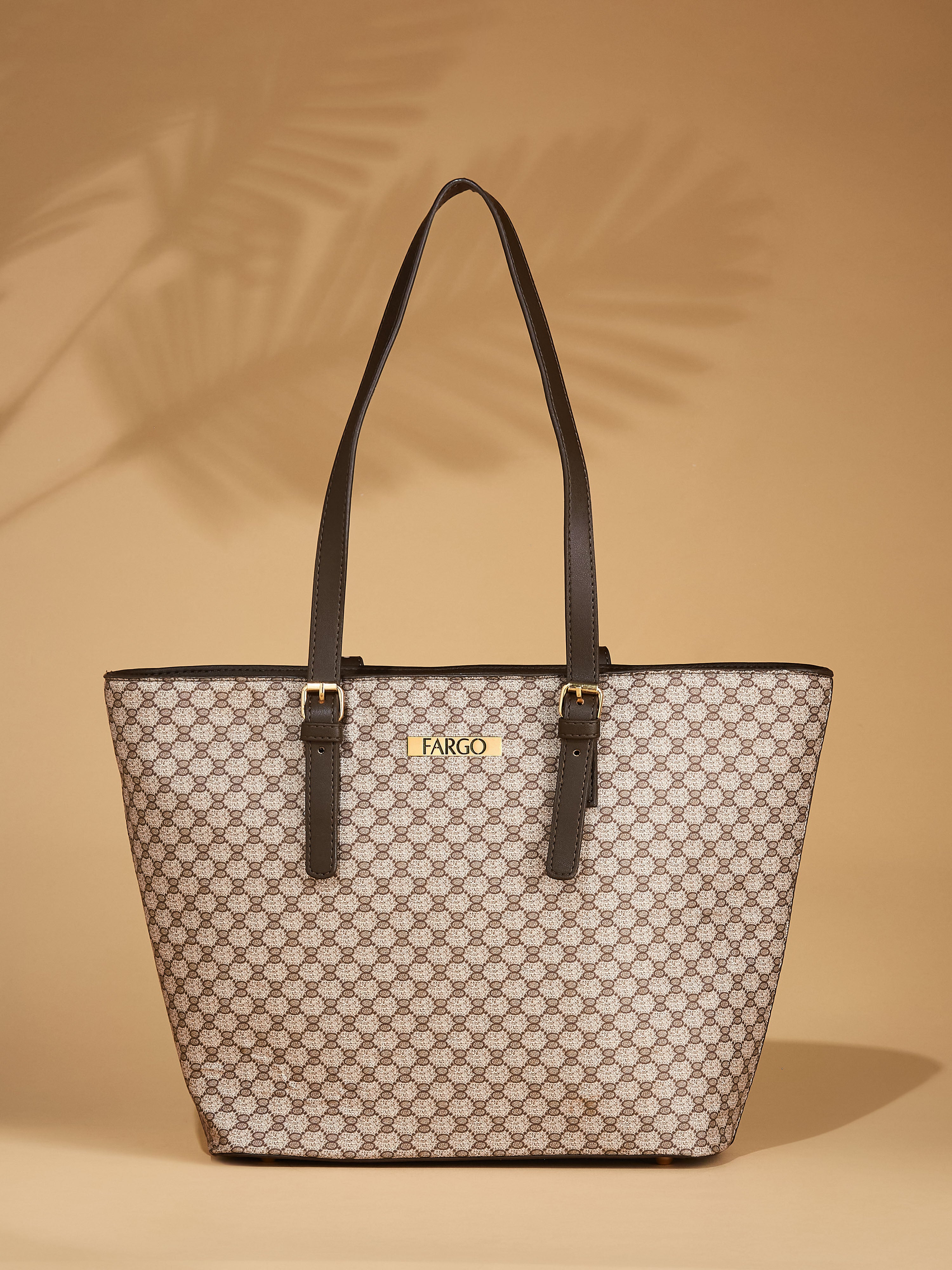 Vegan Leather Brown Women's Tote