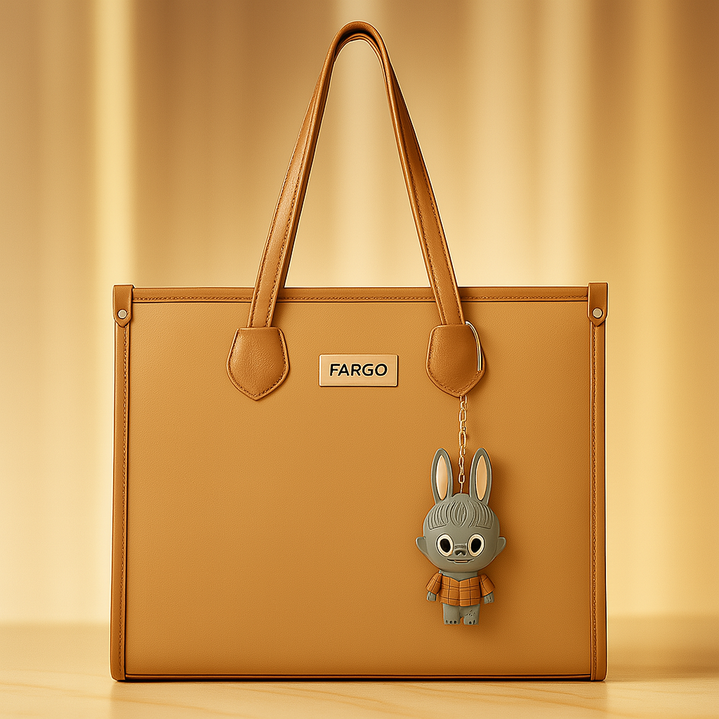 Twinkle Tote Bag for Women (Tan)