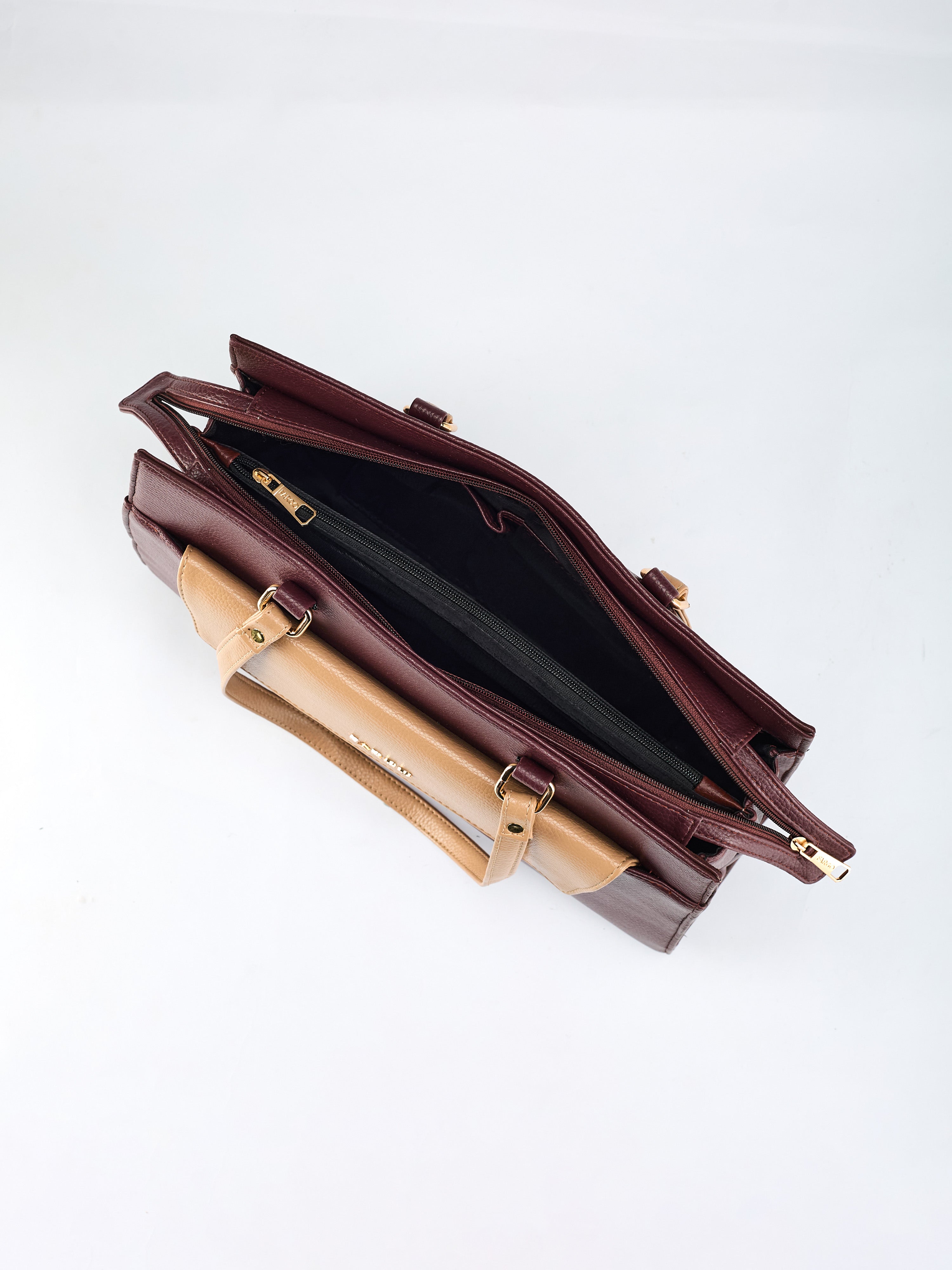 Verve Brown Tote Bag for Women