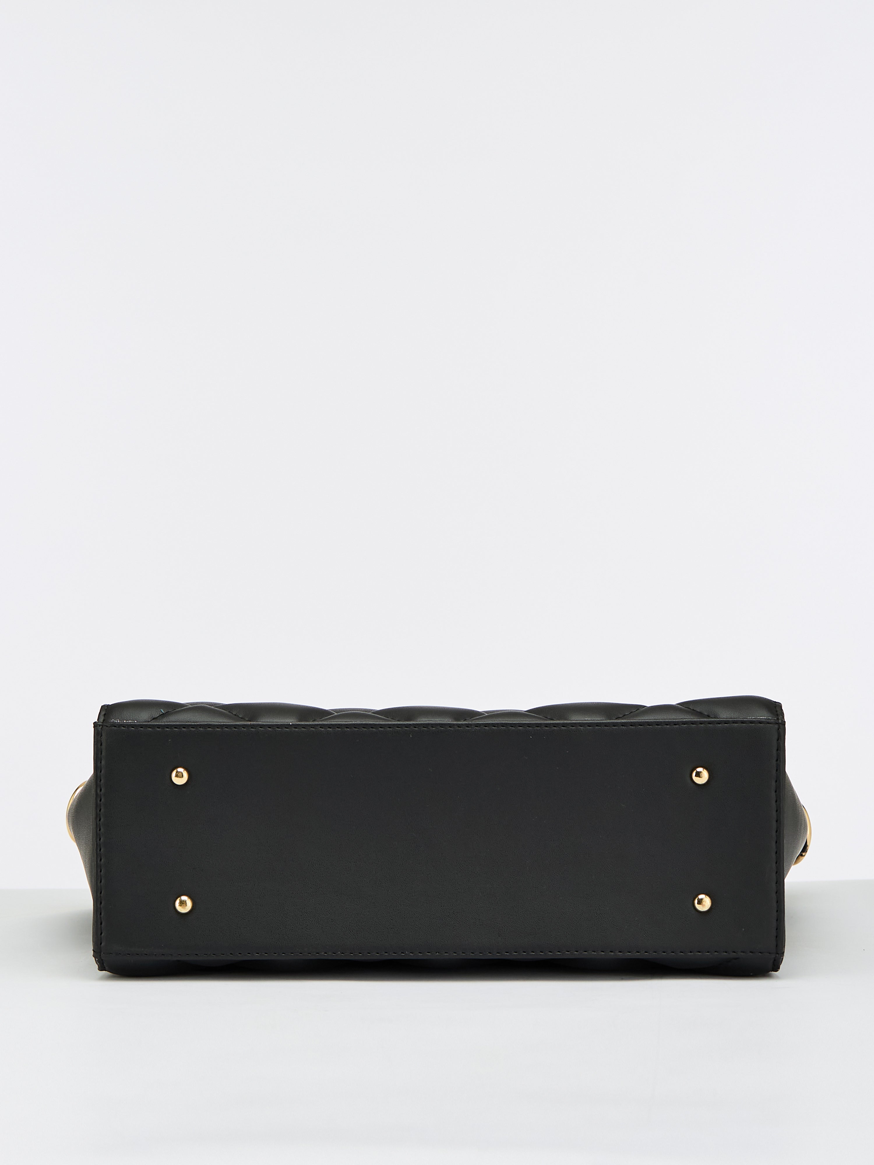 Hera Black Quilted Handbag for Women
