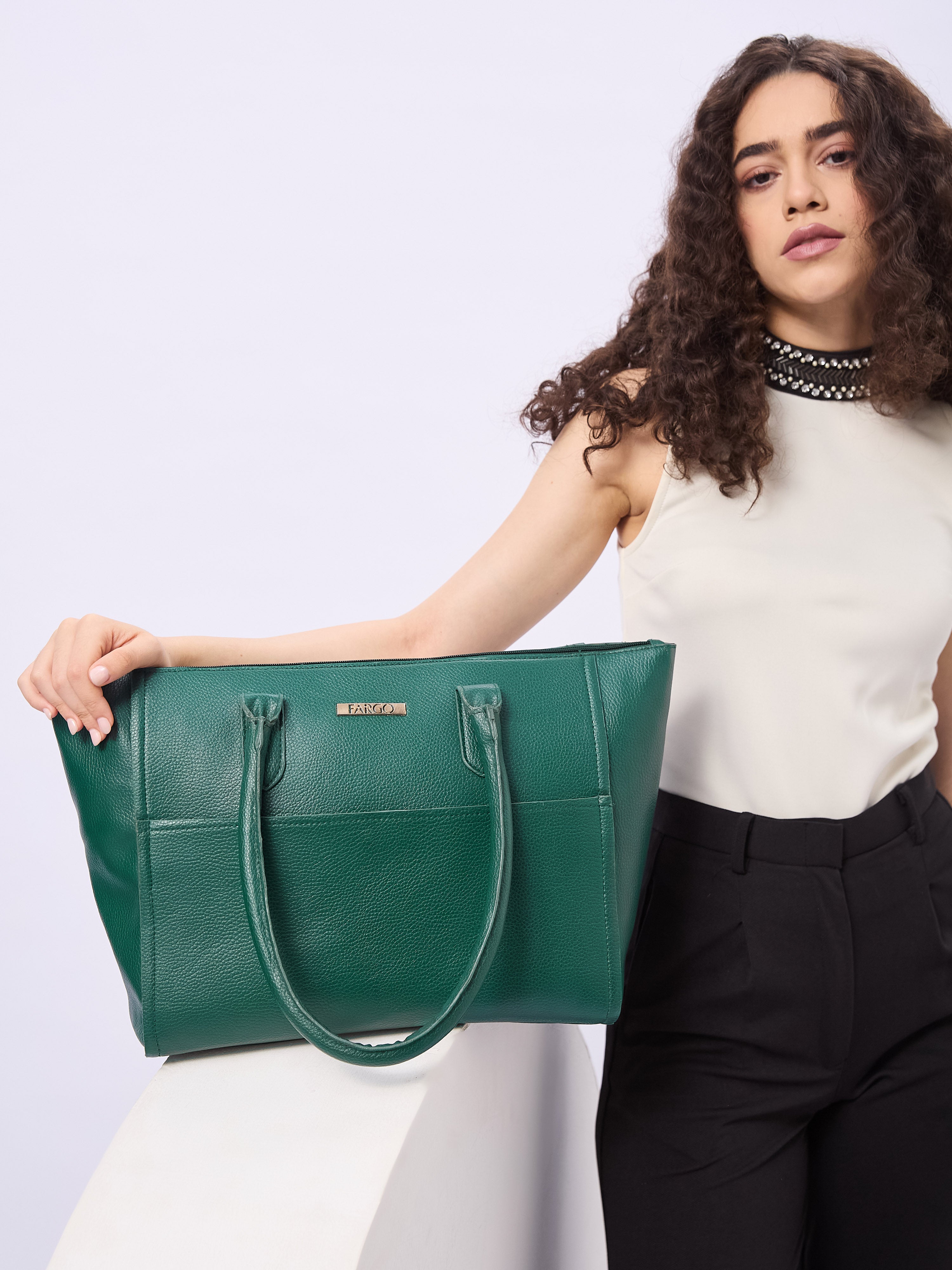 Stella Green Tote Bag for Women