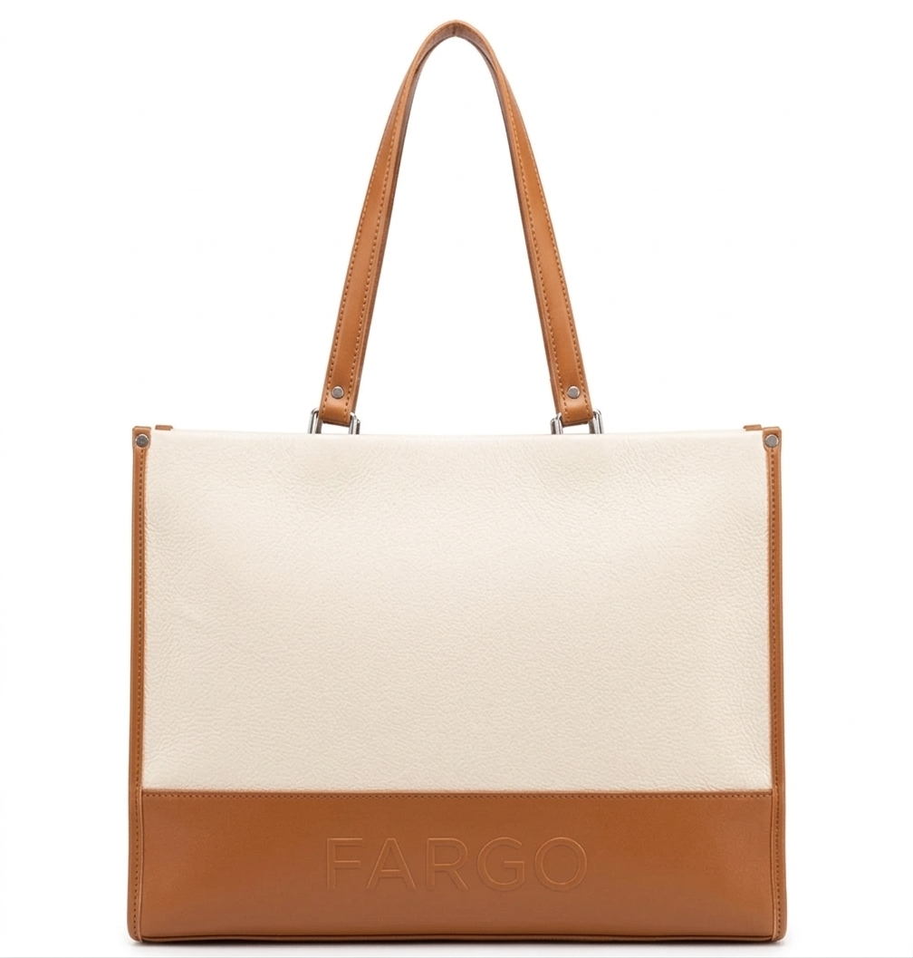 Mod Ivory Tote Bag for Women
